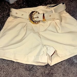 Dress Shorts with Matching Belt